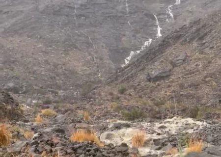 باران های سیل آسای مونسونی درشهرستان بشاگرد