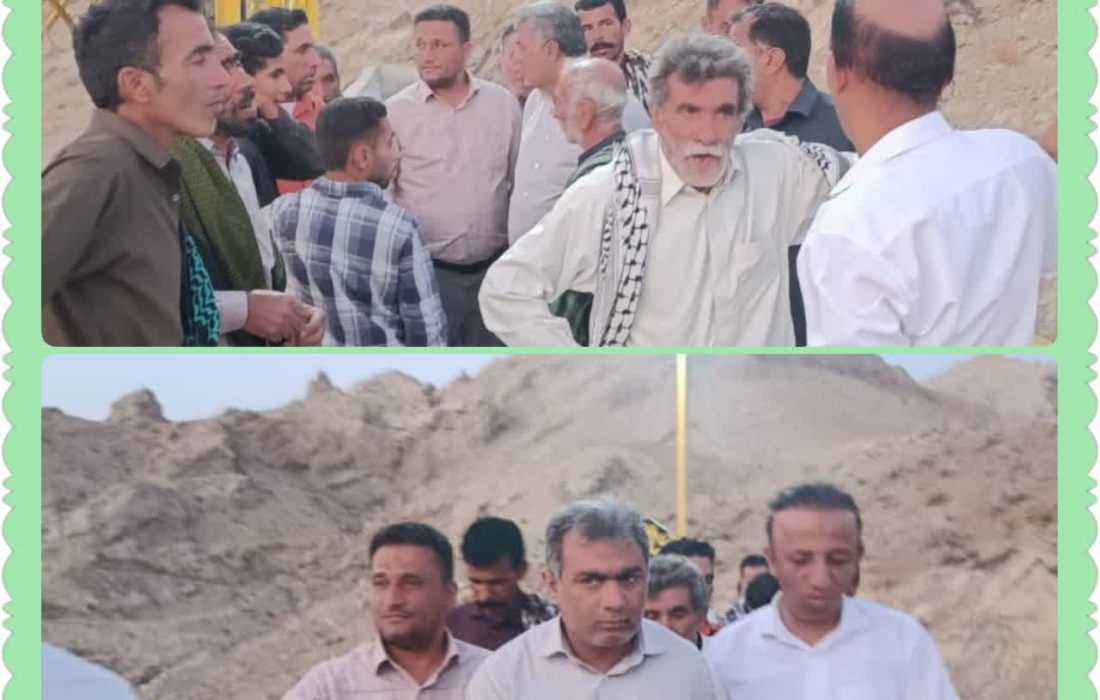 بازدید مسئولان از سد و روستای درکاه؛ وعده پیگیری مشکلات مردم در حوزه آب، کشاورزی و راه