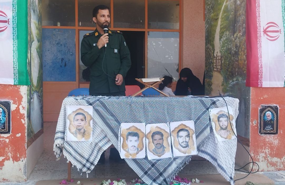 زنگ مهر مقاومت و ایثار در بلبل‌آباد برگزار شد