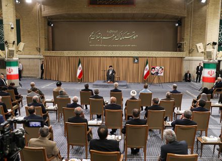 دیدار رئیس‌جمهور و اعضای هیئت دولت با رهبر انقلاب