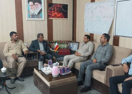 دیدار سرپرست فرمانداری بشاگرد با مدیرکل کمیته امداد استان هرمزگان