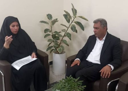 دیدار سرپرست فرمانداری بشاگرد با مدیرکل دفتر امور روستایی استانداری هرمزگان
