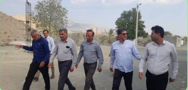 بازدید میدانی سرپرست فرمانداری بشاگرد از روستاهای فراهک، پرانگی، کشمیگی و براهنگ
