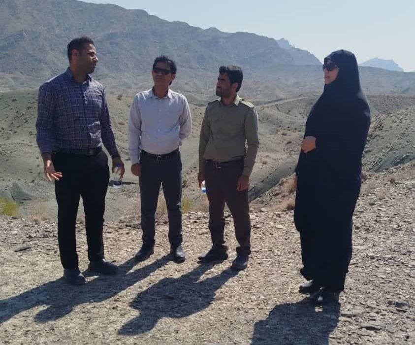 بازدید میدانی از محدوده طرح هادی روستای جکدان با هدف صیانت از منابع طبیعی