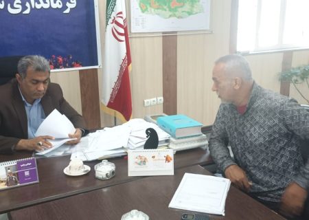 ملاقات مردمی سرپرست فرمانداری بشاگرد با شهروندان