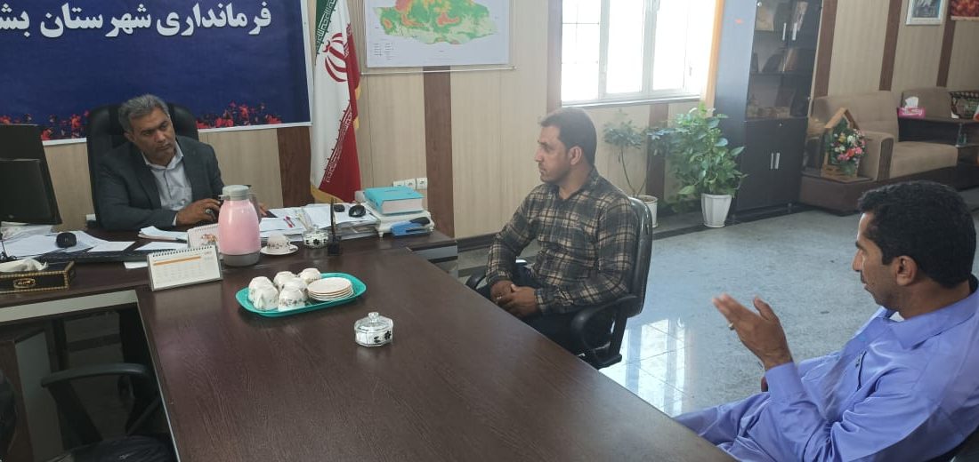 دیدار مردمی سرپرست فرمانداری بشاگرد برگزار شد