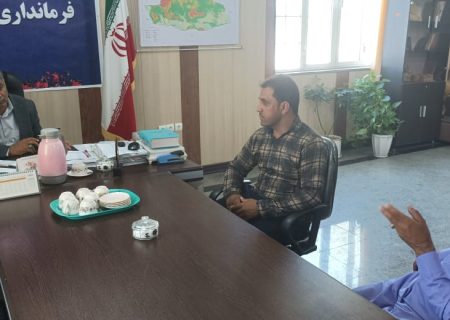 دیدار مردمی سرپرست فرمانداری بشاگرد برگزار شد