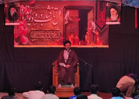 برگزاری شب دوم مراسم هیئت شهدای گمنام در گلزار شهدای سردشت