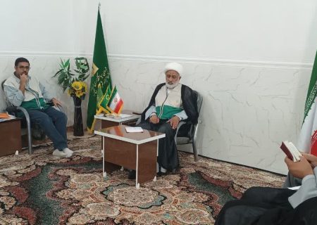 برگزاری جلسه کانون‌های خدمت رضوی شهرستان بشاگرد در دفتر امام جمعه