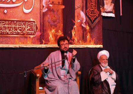 برگزاری شب سوم مراسم هیئت شهدای گمنام در گلزار شهدای سردشت