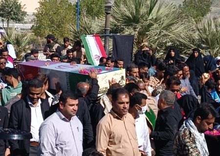 تشییع باشکوه شهدای گمنام در گوهران، دشت‌صحرا و دیگر مناطق بشاگرد