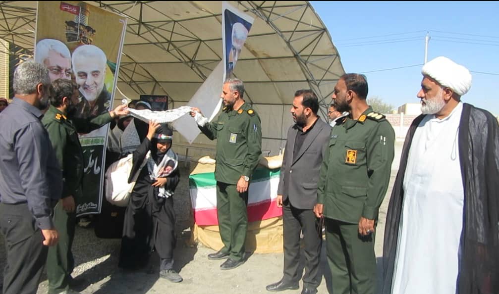 اعزام ۴۵ دانشآموز دختر بشاگردی به اردوی فرهنگی و معنوی راهیان نور