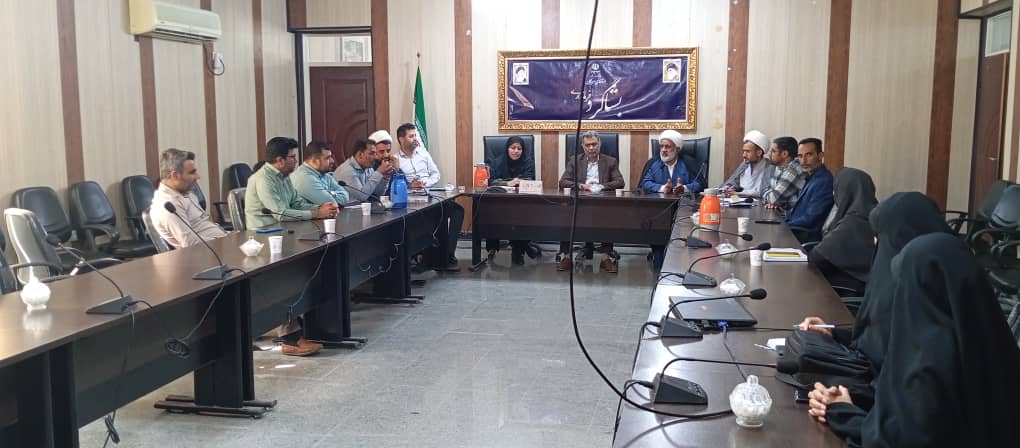 جلسه هماهنگی استقبال از کاروان سفیران حیات در بشاگرد برگزار شد