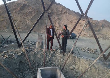 بازدید سرپرست فرمانداری بشاگرد از روند آماده‌سازی مزار شهید گمنام روستای جکدان