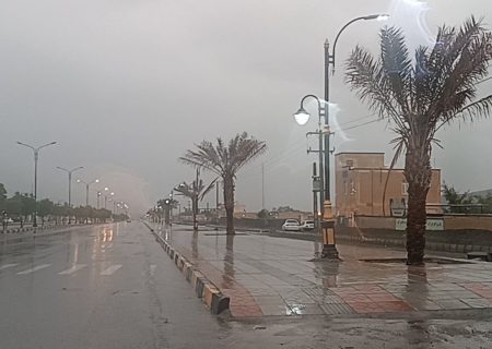 باران در شهر سردشت