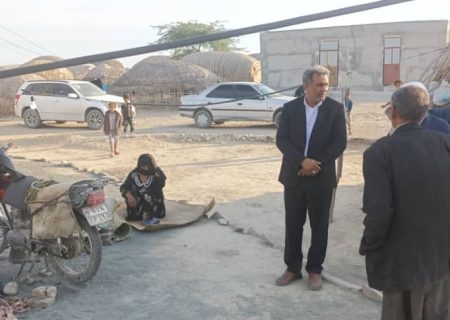بازدید سرپرست فرمانداری از روستاهای علی‌آباد دریوار و حسن‌آباد