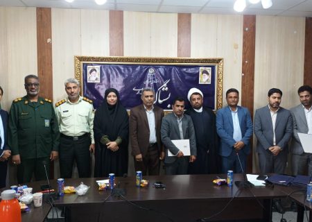 تکریم و معارفه بخشداران گوهران و گافر و پارامون برگزار شد