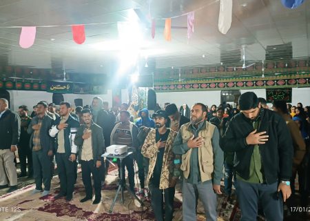 جشن عیدمبعث در روستای بیورچ بشاگرد برگزار شد