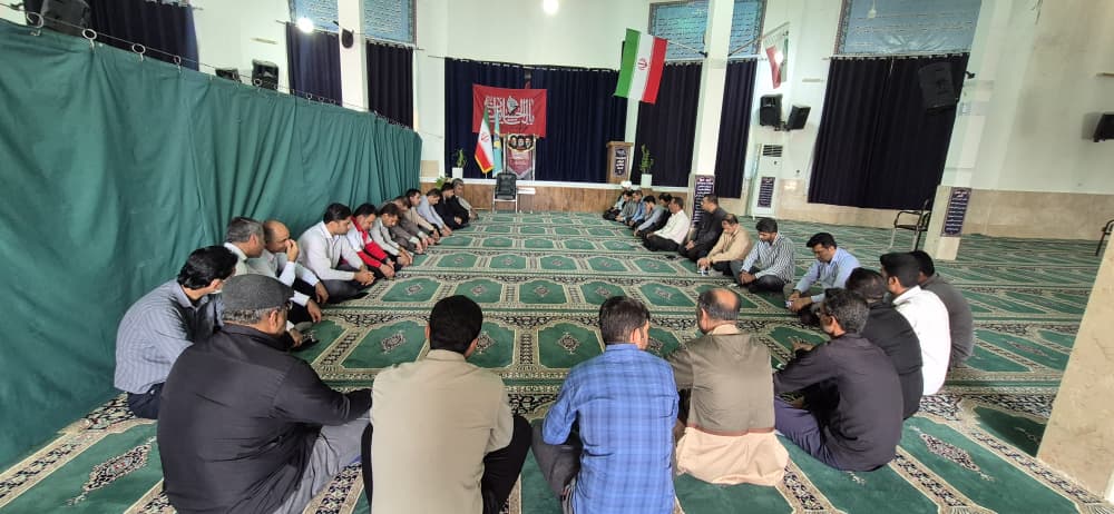 دیدار مسئولان بشاگرد با امام جمعه