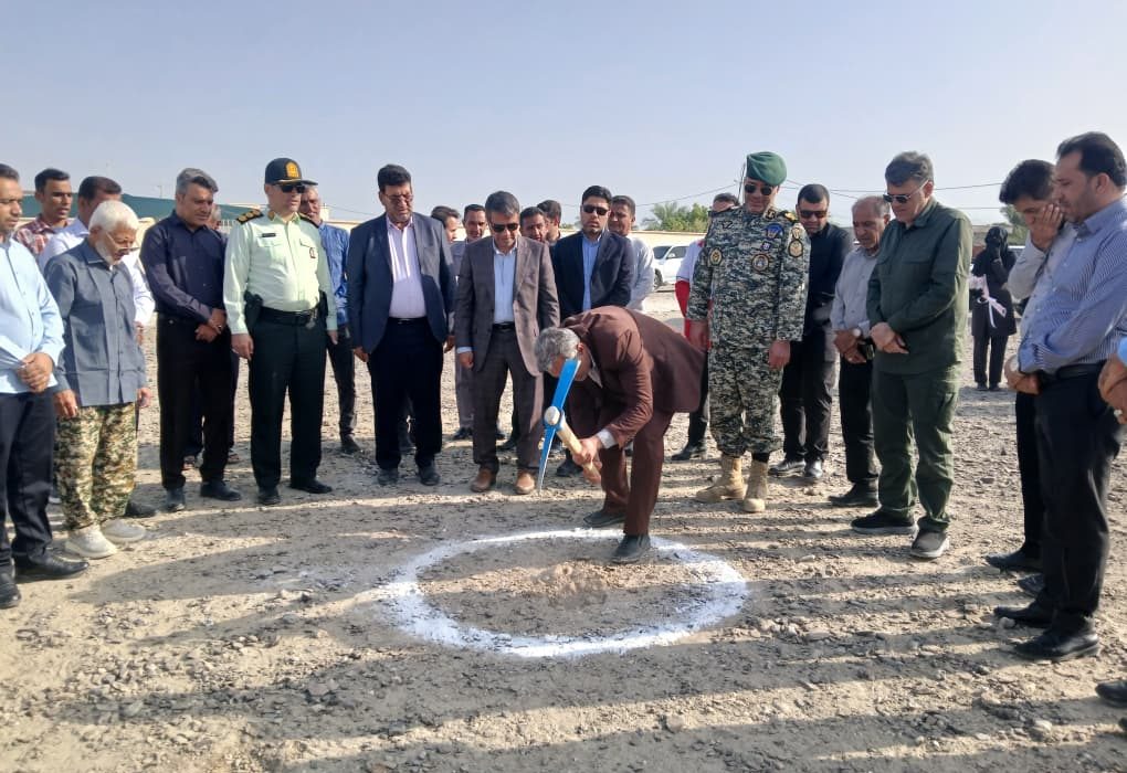 کلنگ خانه بهداشت شهرک مطهر