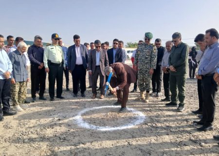 کلنگ خانه بهداشت شهرک مطهر