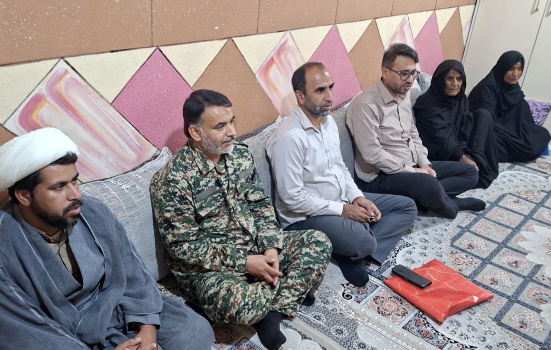 دیدار با خانواده شهید پیردادی