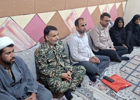 دیدار با خانواده شهید پیردادی